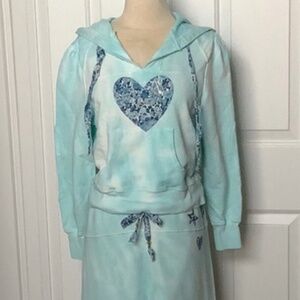 LoveShackFancy hoodie sweatpants set NWOT